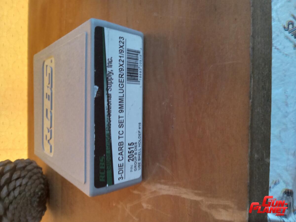 RCBS juego 3 dies cal 9mm