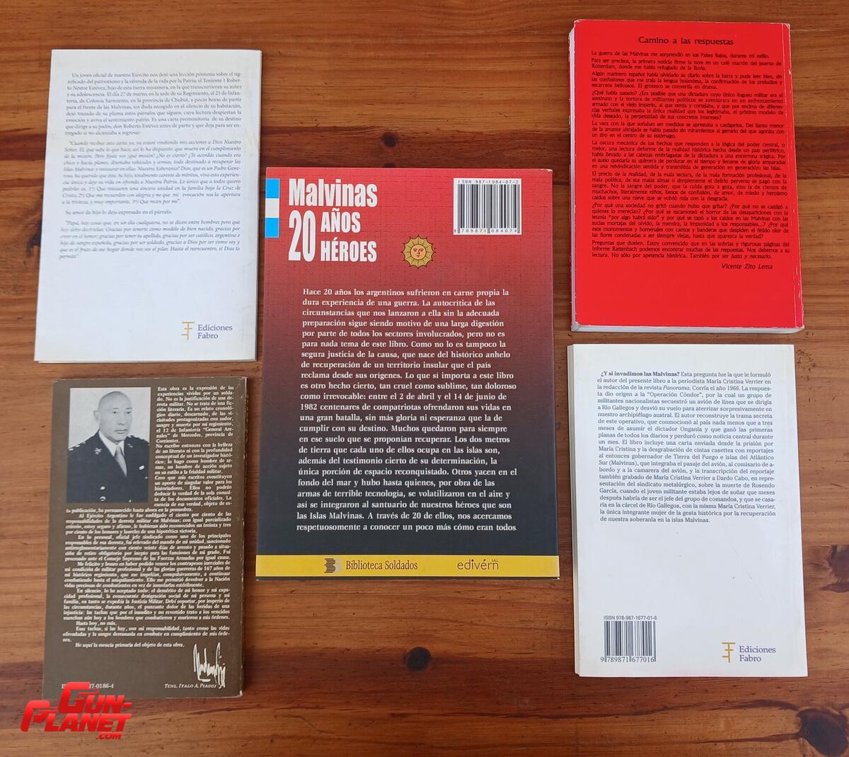  Malvinas libro a elección 