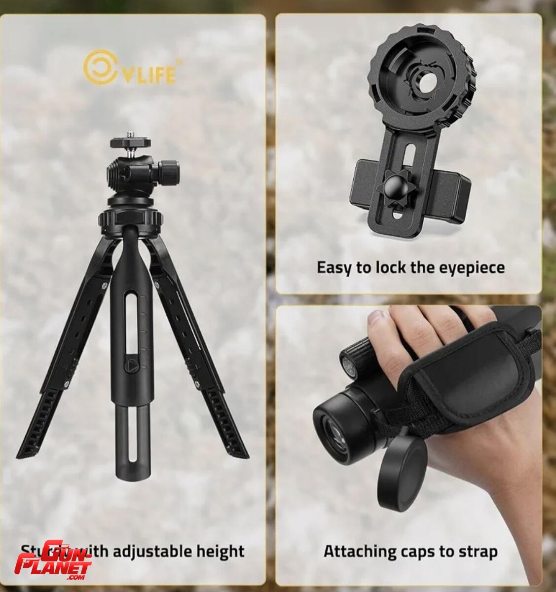 CVLIFE TELESCOPIO 12×60 NUEVO EN CAJA