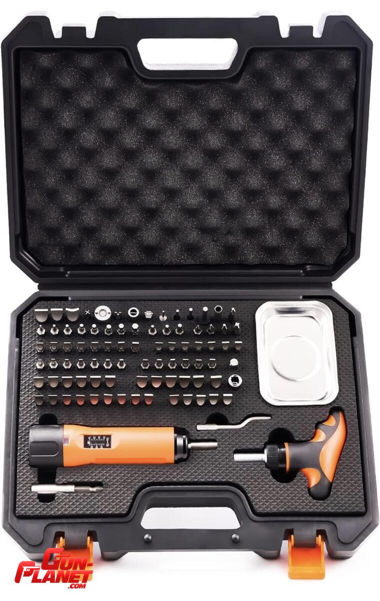  - Kit 100% armero, torquimetro + herramientas especiales para armas