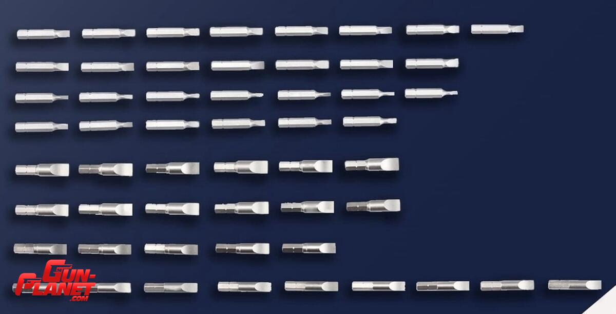  Kit 100% armero, torquimetro + herramientas especiales para armas