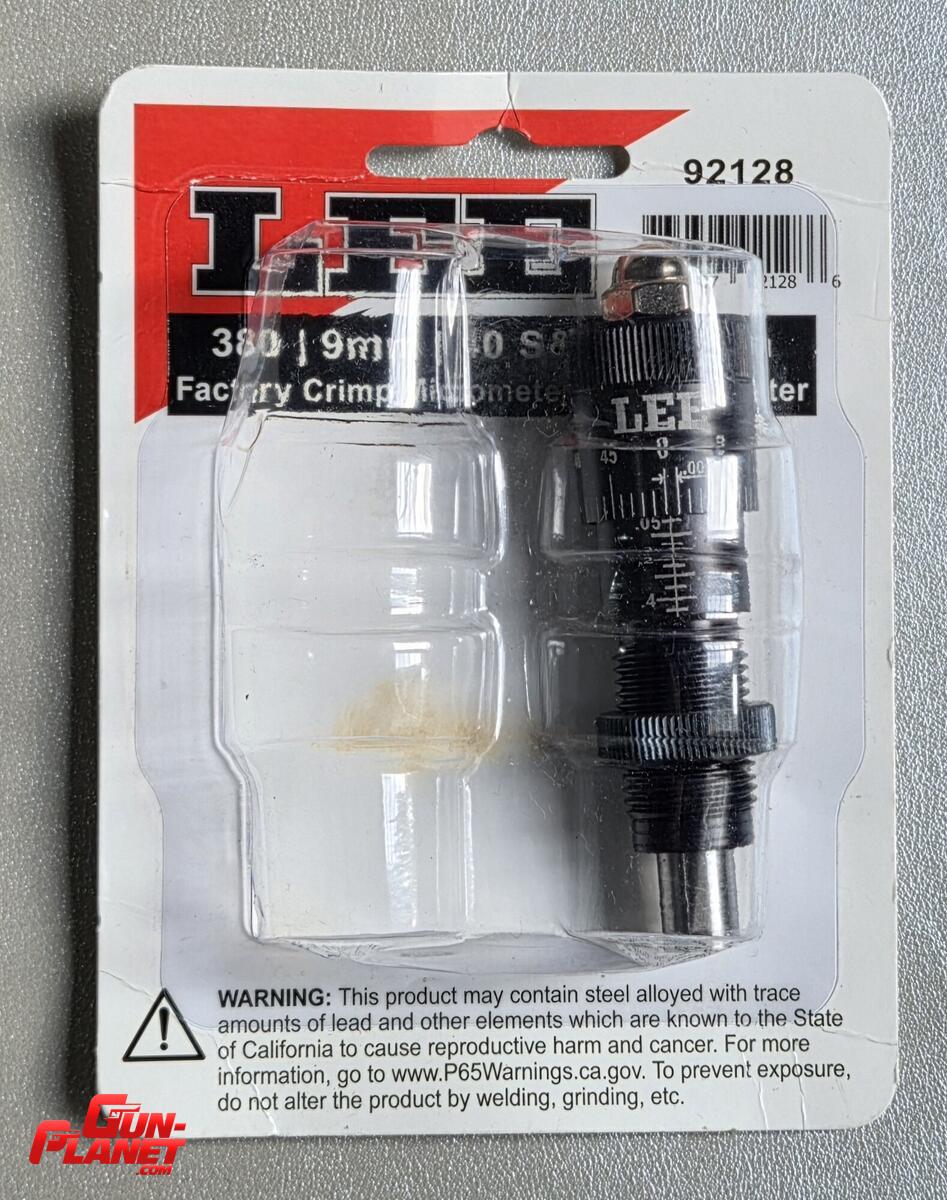 Lee Micrómetro para Factory crimp lee precision 92128