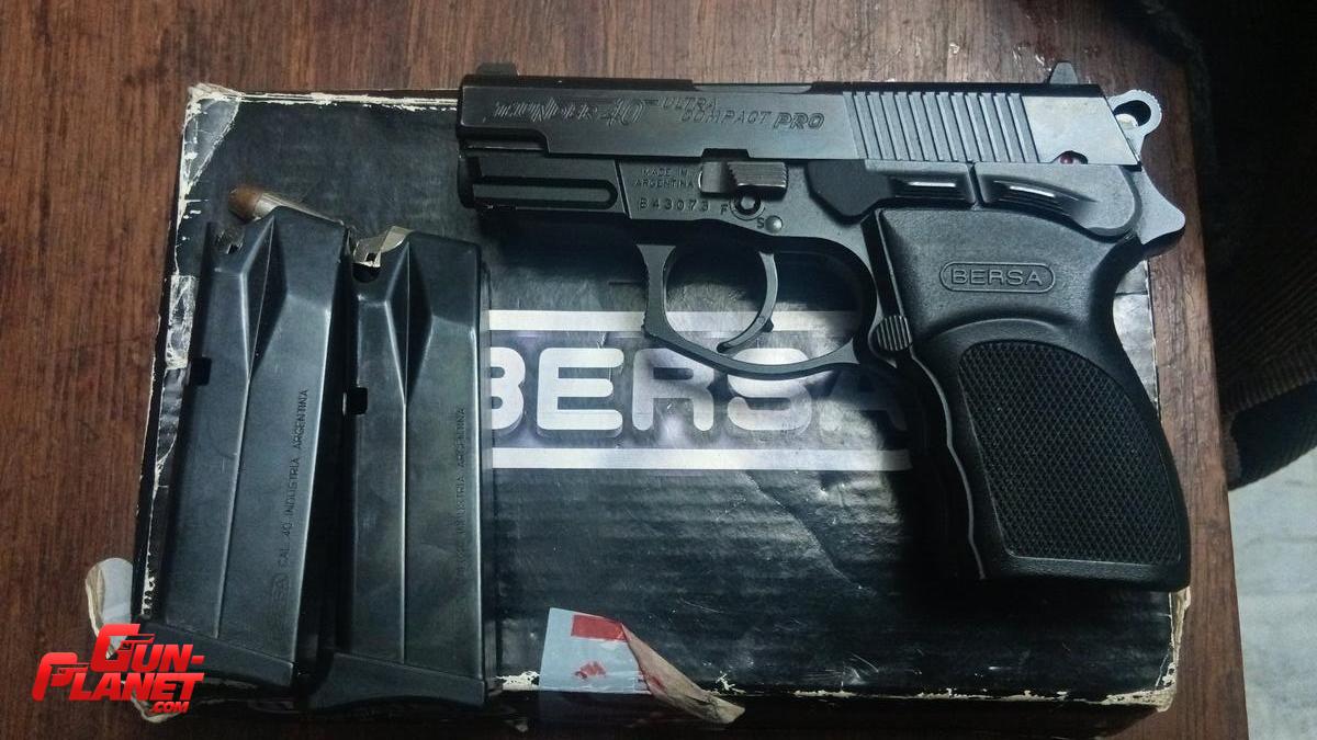 Bersa Ultra compact pro 40sw 