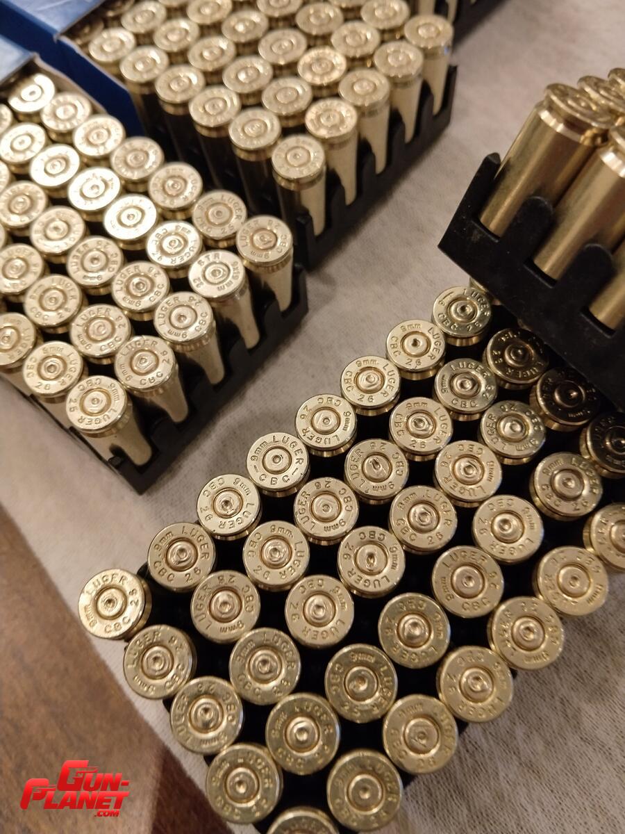 Magtech CBC vainas 9mm x 1000