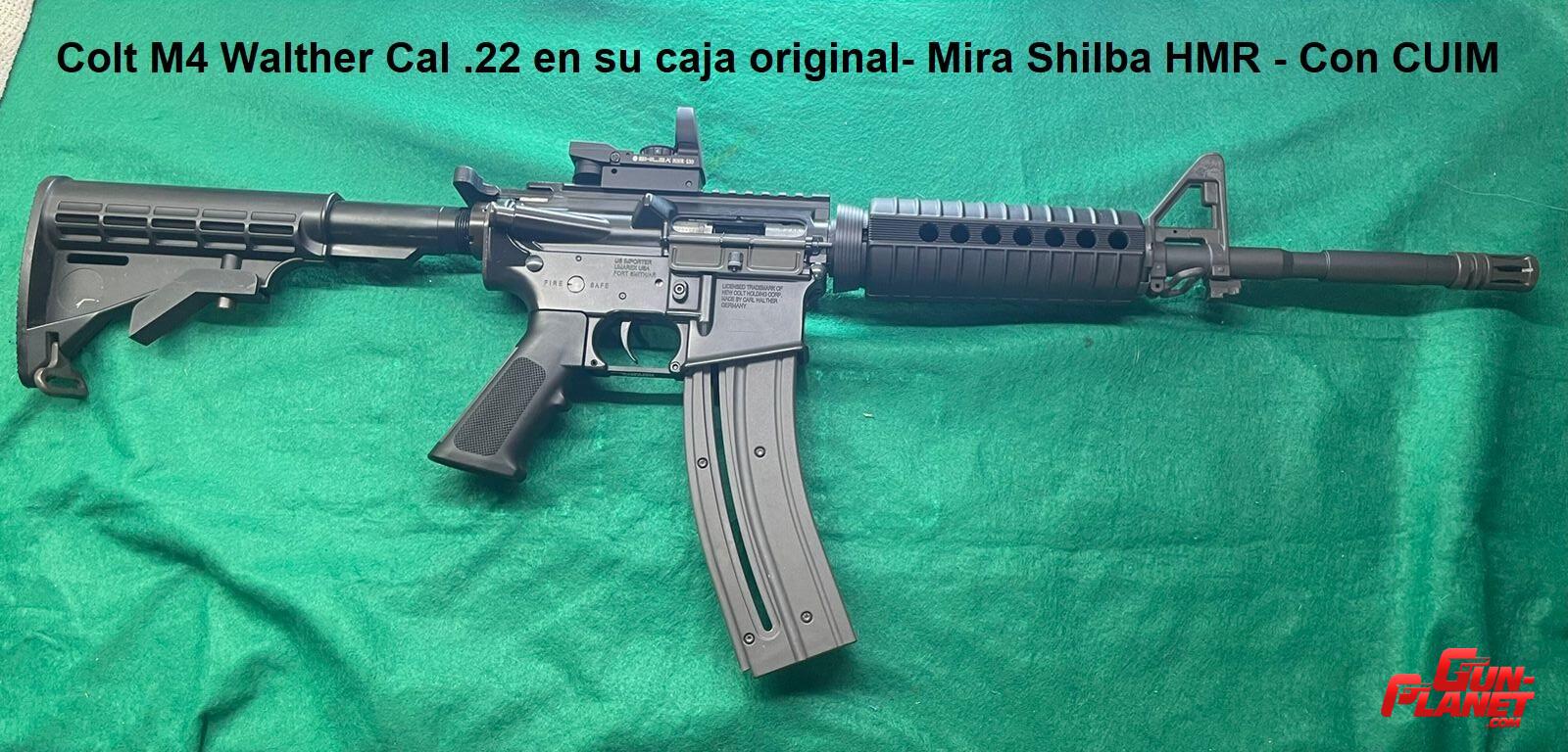Walther Colt M4 cal .22