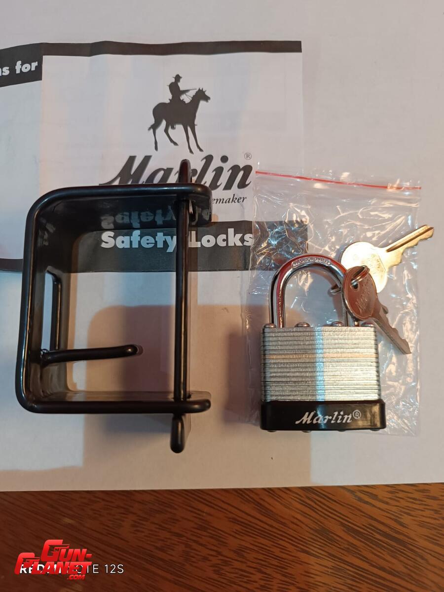 Marlin CANDADO DE SEGURIDAD MARLIN ORIGINAL  PARA RIFLE A PALANCA MARCA MARLIN USA
