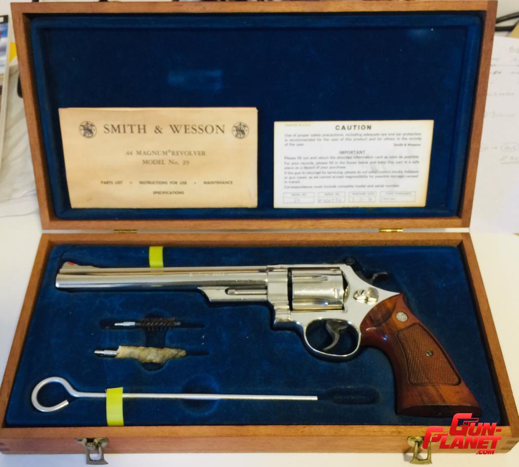 Smith & Wesson 29-2 niquelado de 8 3/8