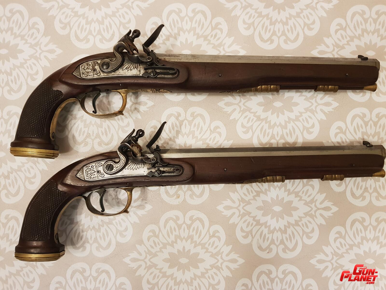  Pistolas de duelo de chispa cal .433