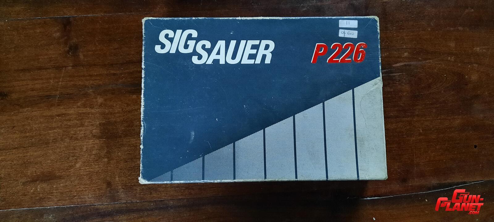 Sig Sauer Caja de cartón original P226 años 90