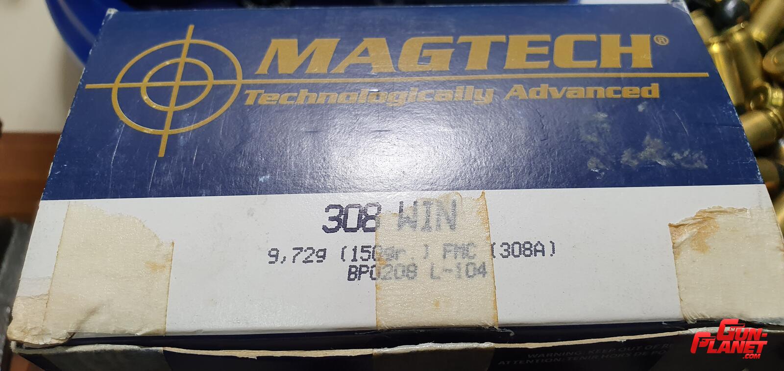 Magtech Magtech .308 Win Fmj 150 Grains