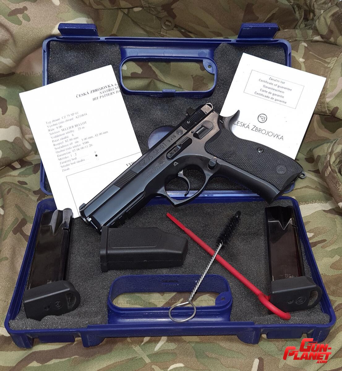 CZ SP01 cal 9mm