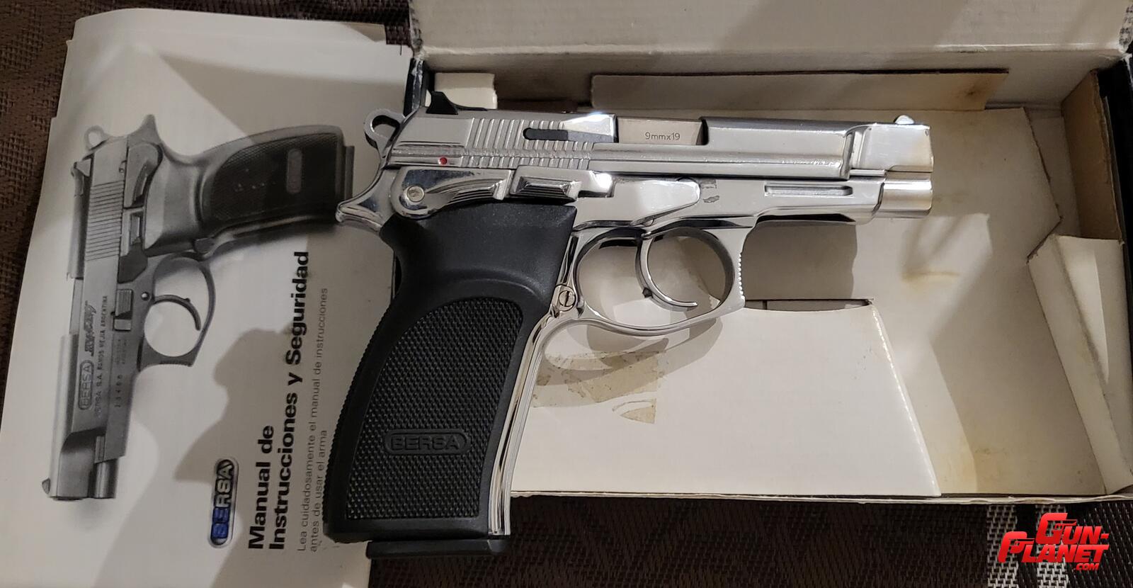 Bersa Thunder 9 mm Nikel