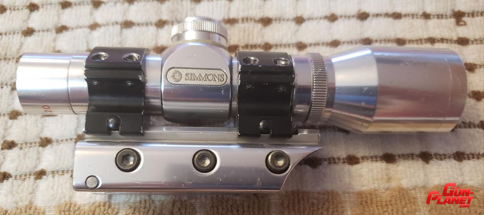  Montaje PMA sist optico Simmons para S&W armazón N