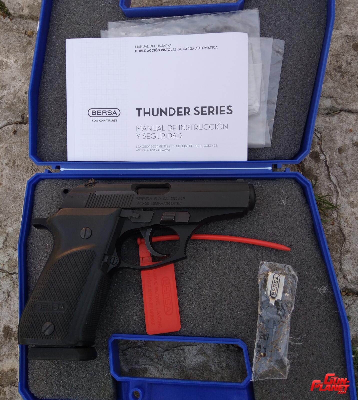 Bersa Thunder 380 Plus, 15 tiros
