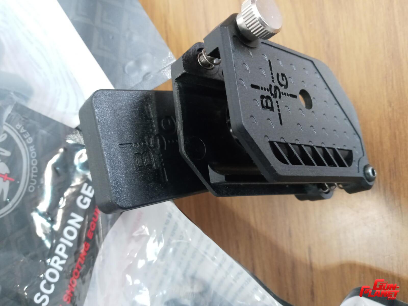 Black Scorpion 4 porta cagadores  Black Scorpion Gear Competition Magazine Pouch Double Stack, IPSC, USPSA Approved
