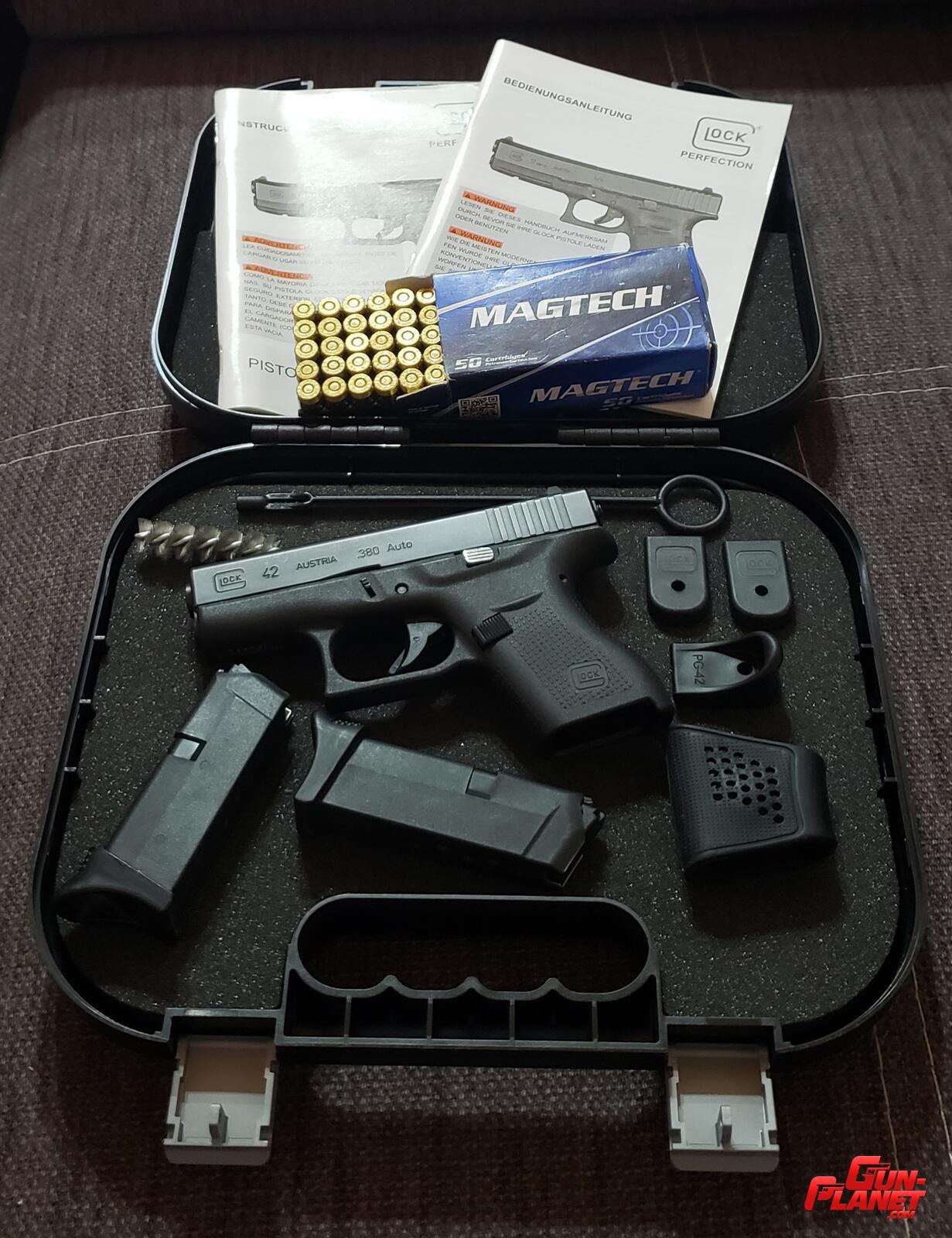 Glock 42 Austria cal .380 Auto