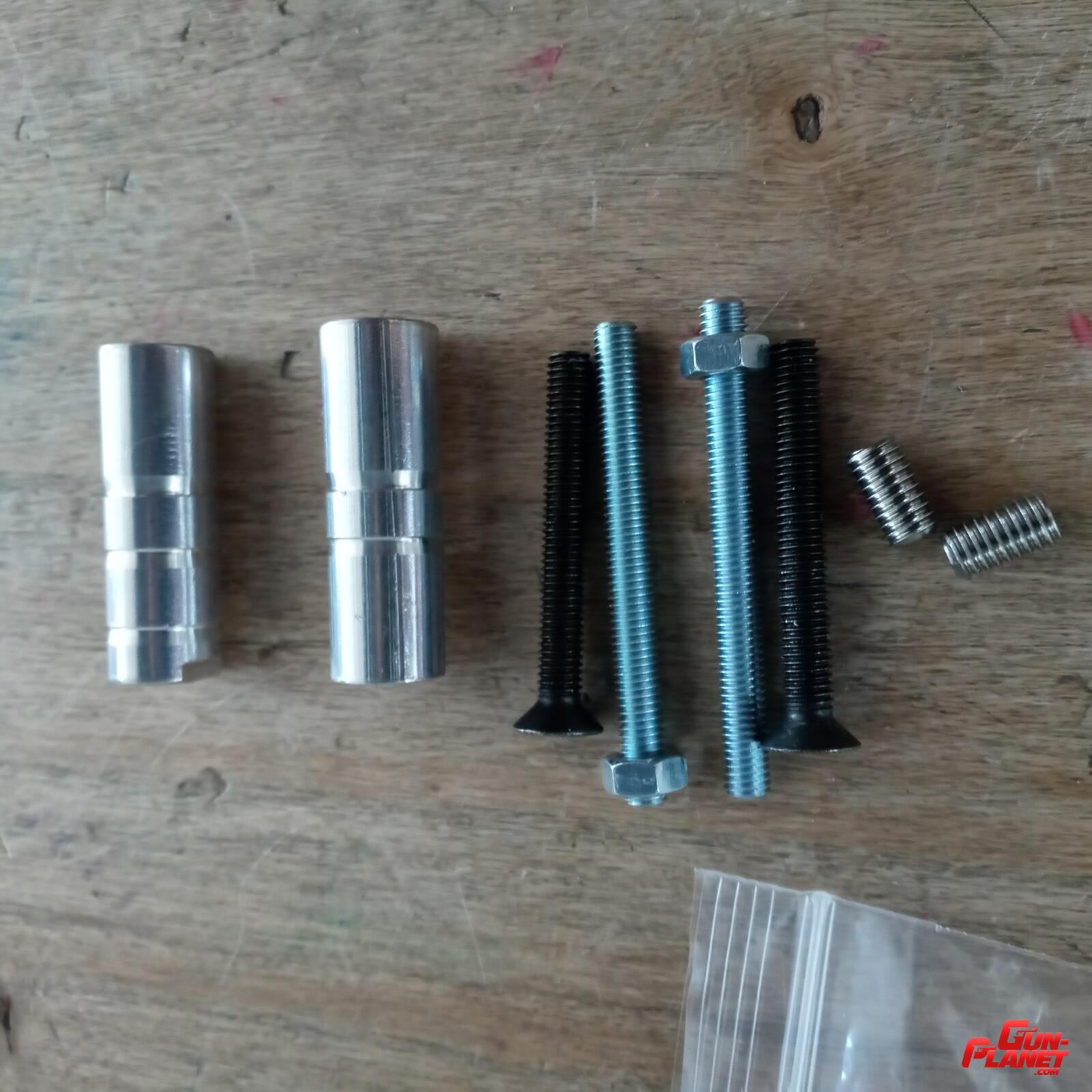 CZ Cz457 pilares y tornillos mejorados 