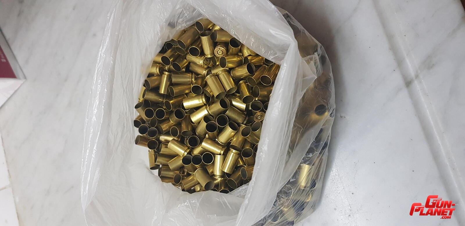 Stopping Power lote de 500 Vainas cal 9mm 
