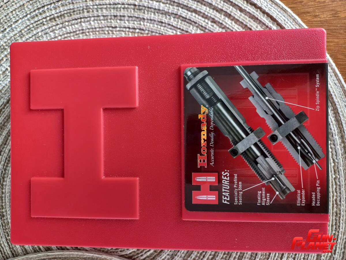 Hornady 3 Die Set titanium nitride cal 9mm