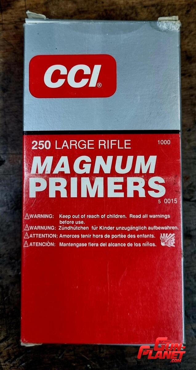  MODELO 250 FULMINANTES CCI LARGE RIFLE MAGNUN