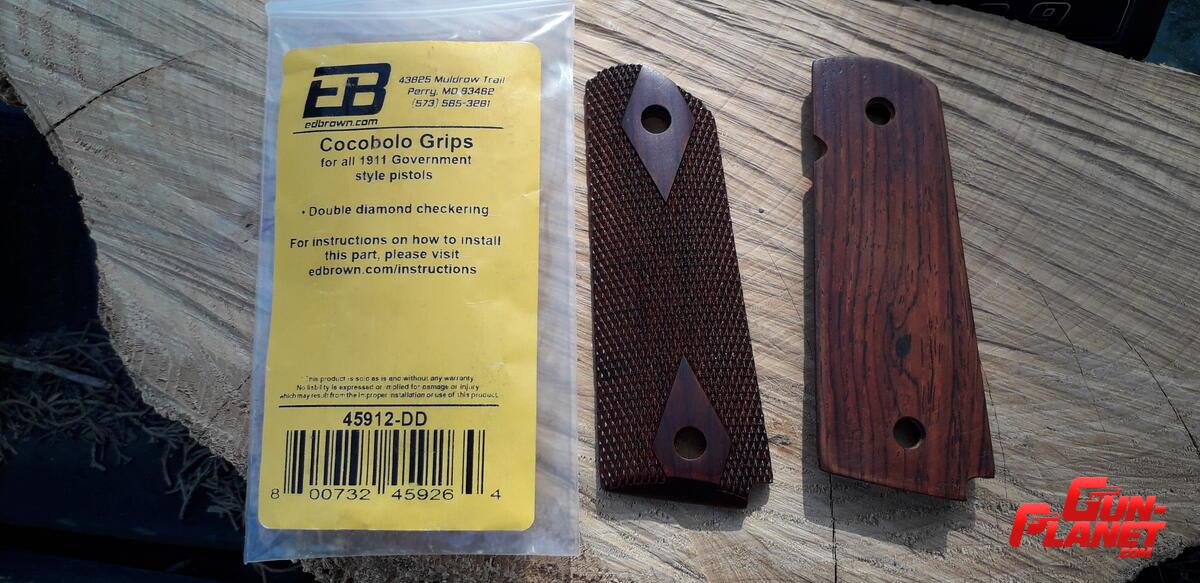 Ed Brown Cacha cocobolo 1911