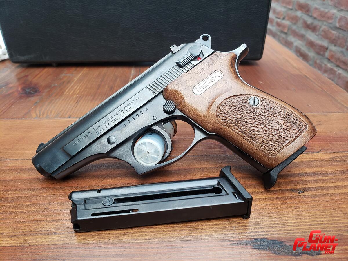 Bersa 23 cal 22 LR (toda de acero)