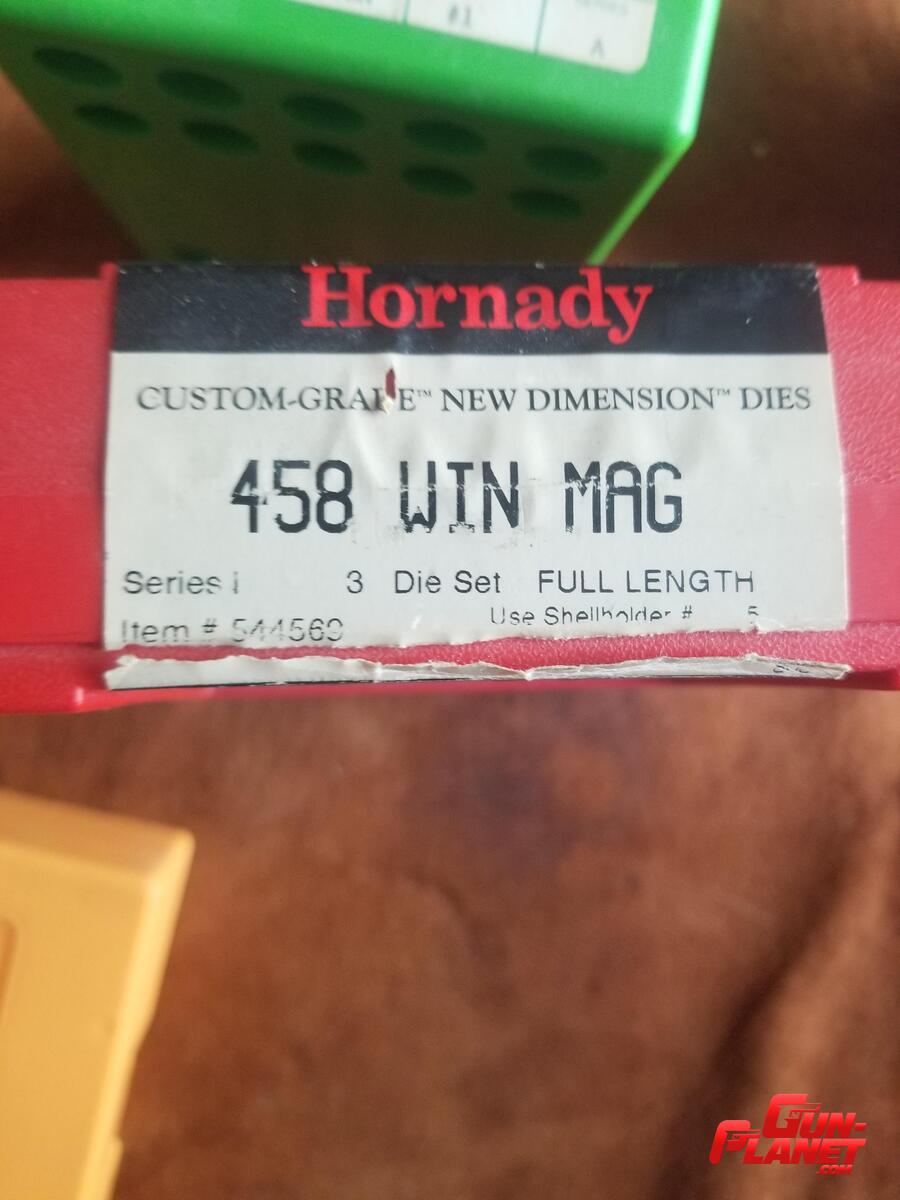 Hornady Dies cal 458 WIn mag