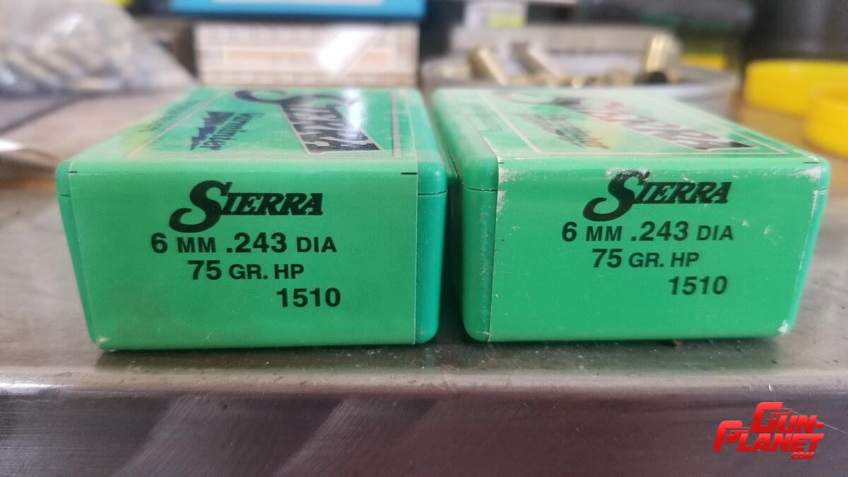 Sierra .243 75gn HP VARMINTER