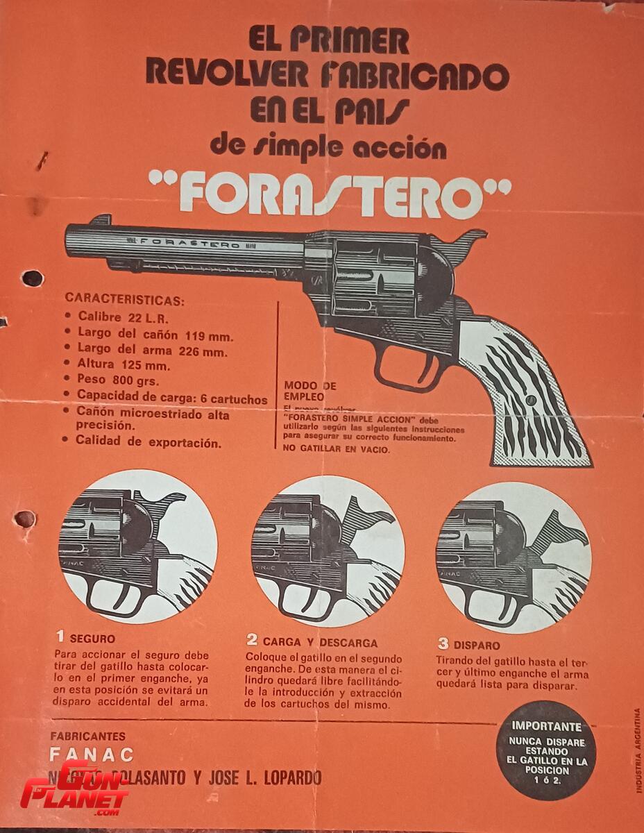 COMPRO Revólver Forastero 22 LR