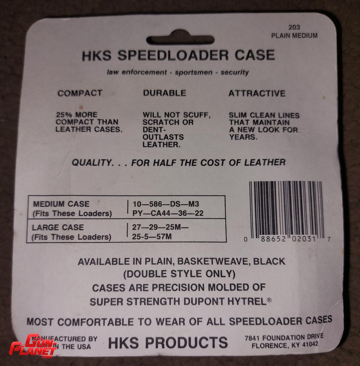 HKS 203 Plain MEDIUM 
