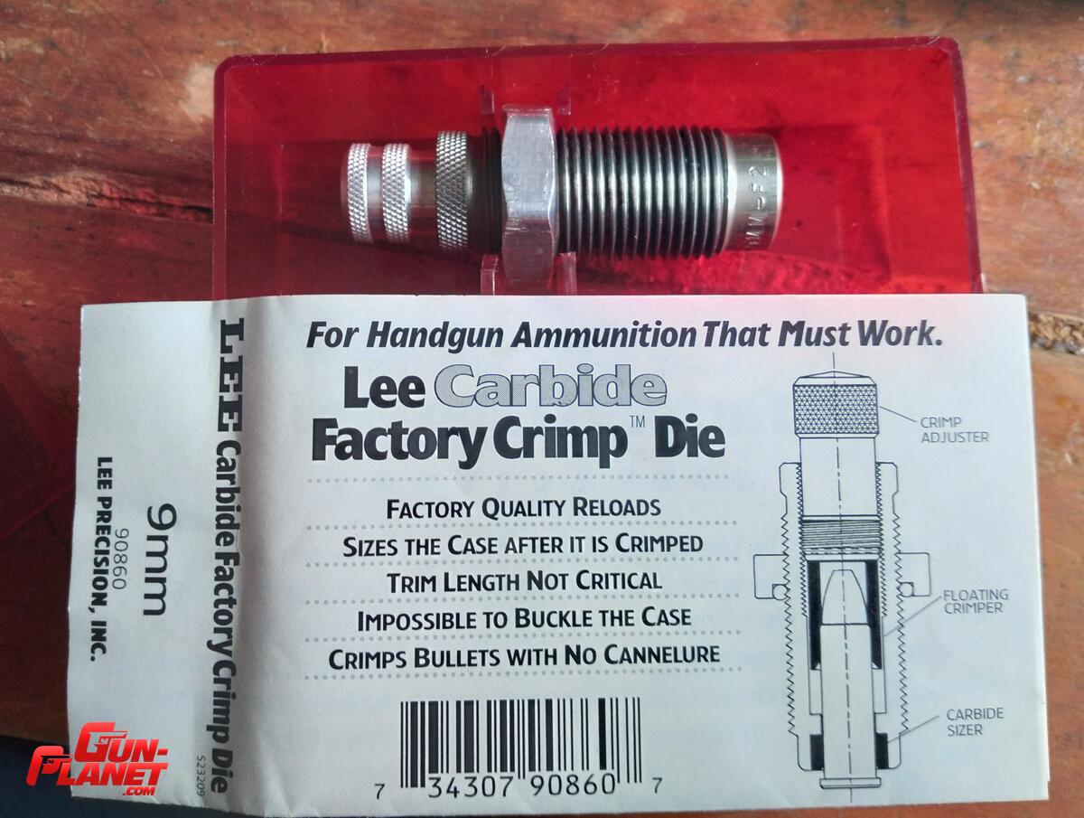 Lee Factory crimp die cal 9mm