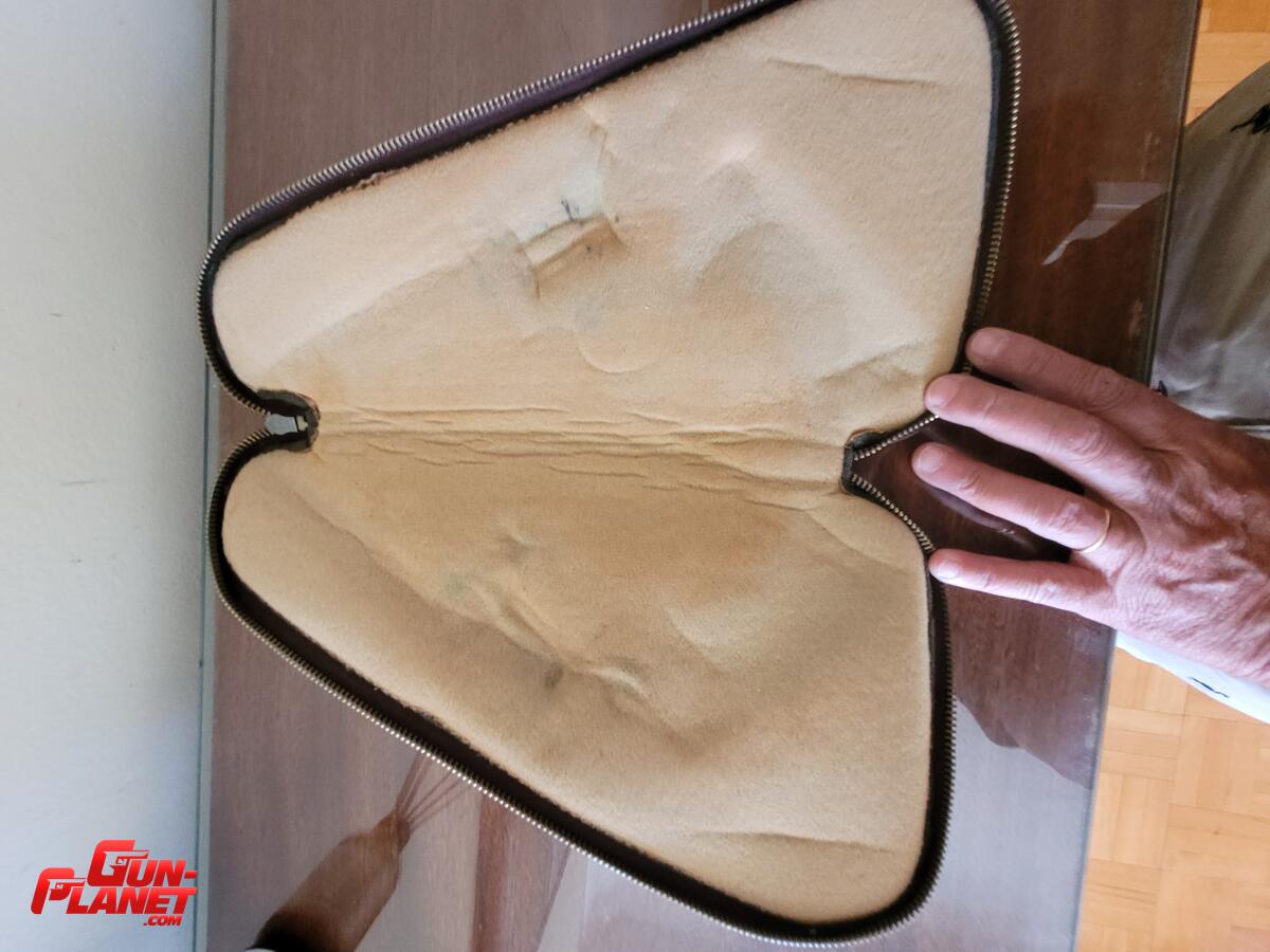  Estuche cuero década del 80
