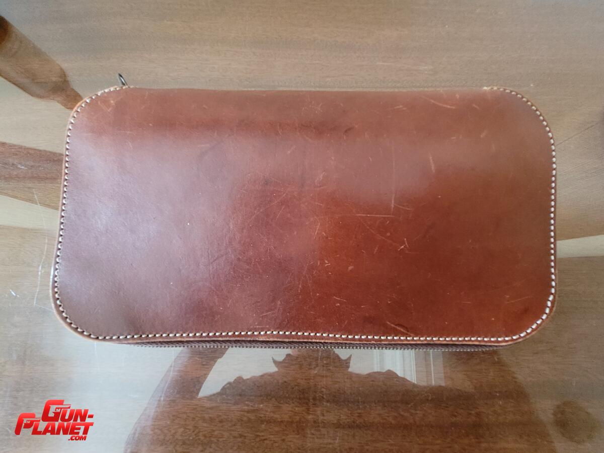  Estuche cuero década del 80