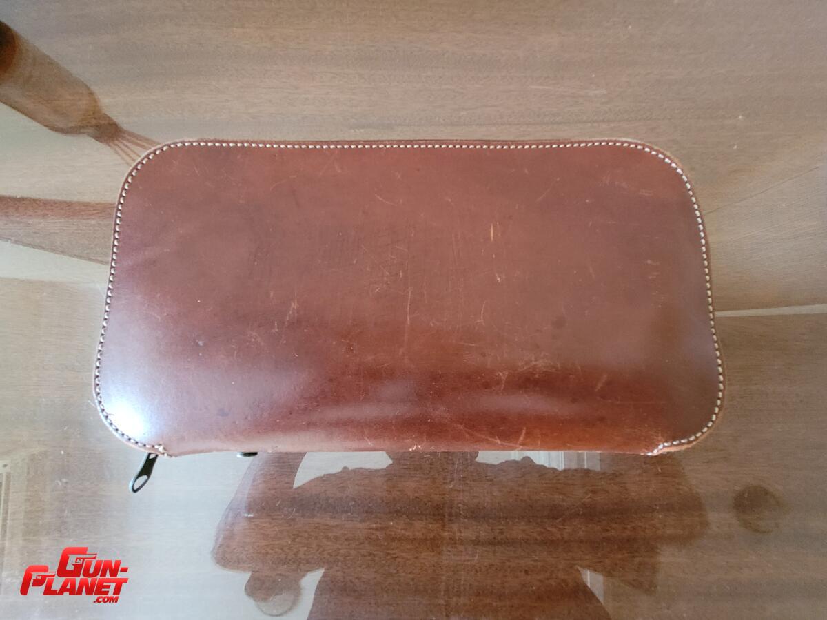  Estuche cuero década del 80