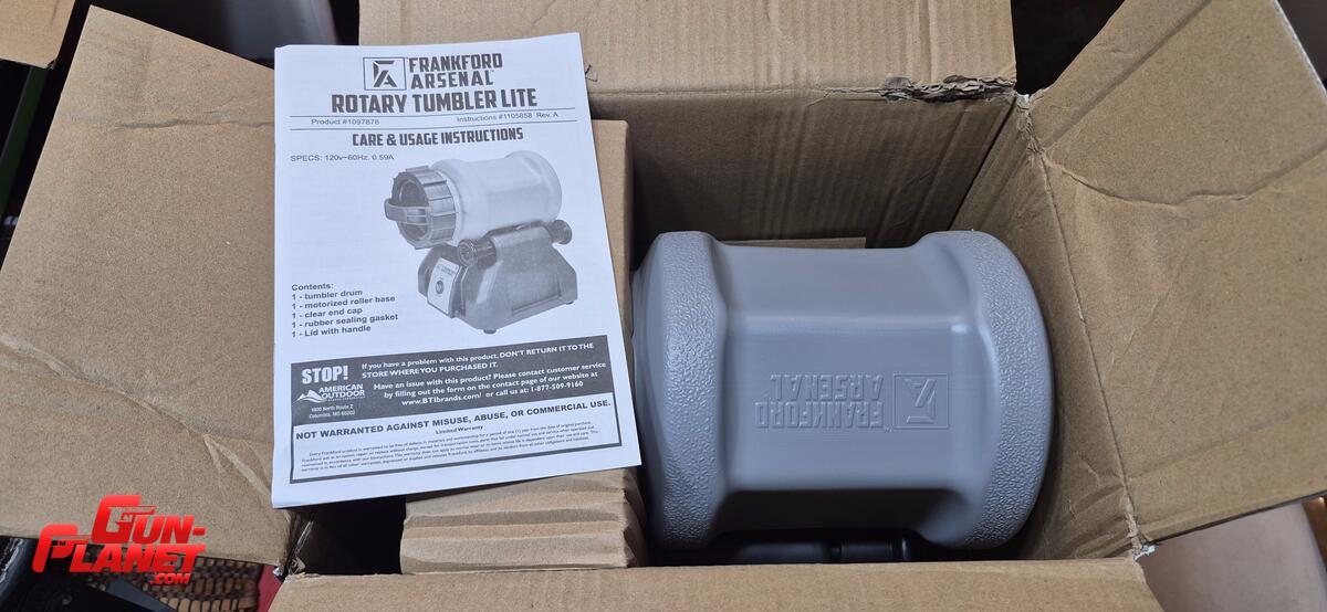 FRANKFORD ARSENAL Rotary Tumbler Lite