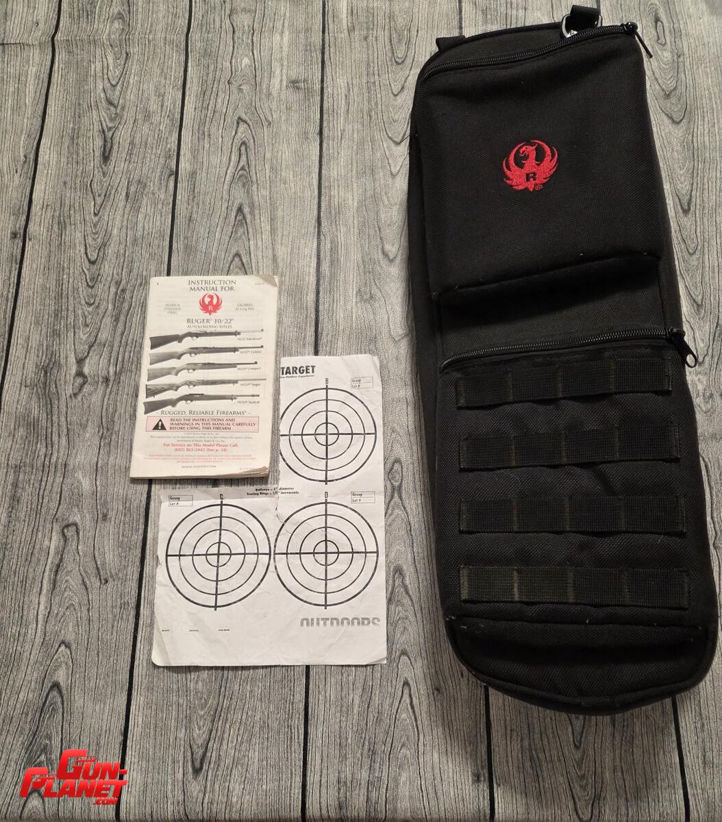 Ruger 10/22  takedown inox con mira
