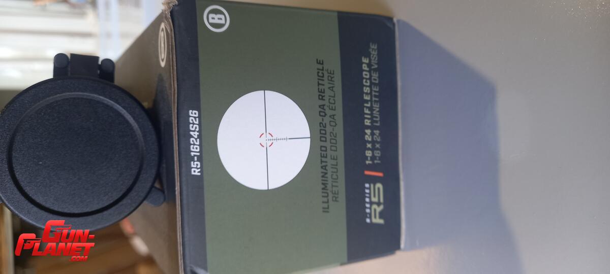 Bushnell R 5 de 1 a 6 x 24 iluminado