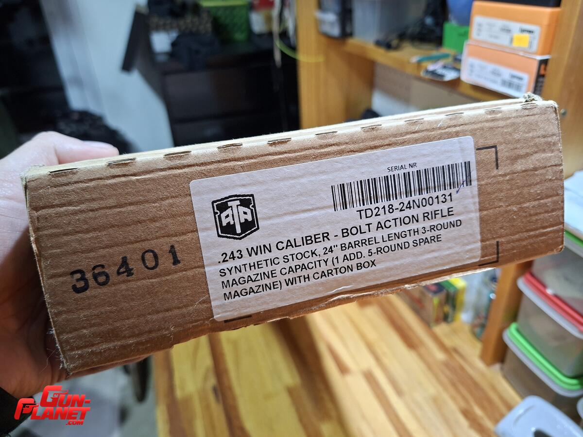  Ata turqua 243 + Mira UTG 3-9x50 Varmint Predator