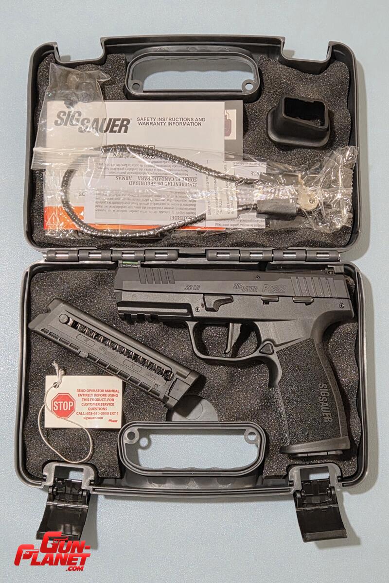 Sig Sauer P322 optic ready 22lr