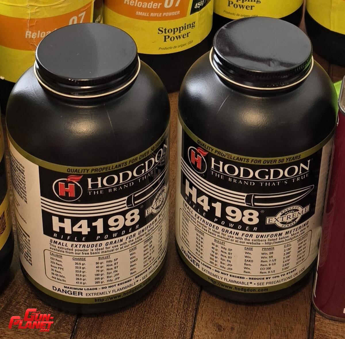  Pólvora Hodgdon 4198 similar a la Reloder 7.