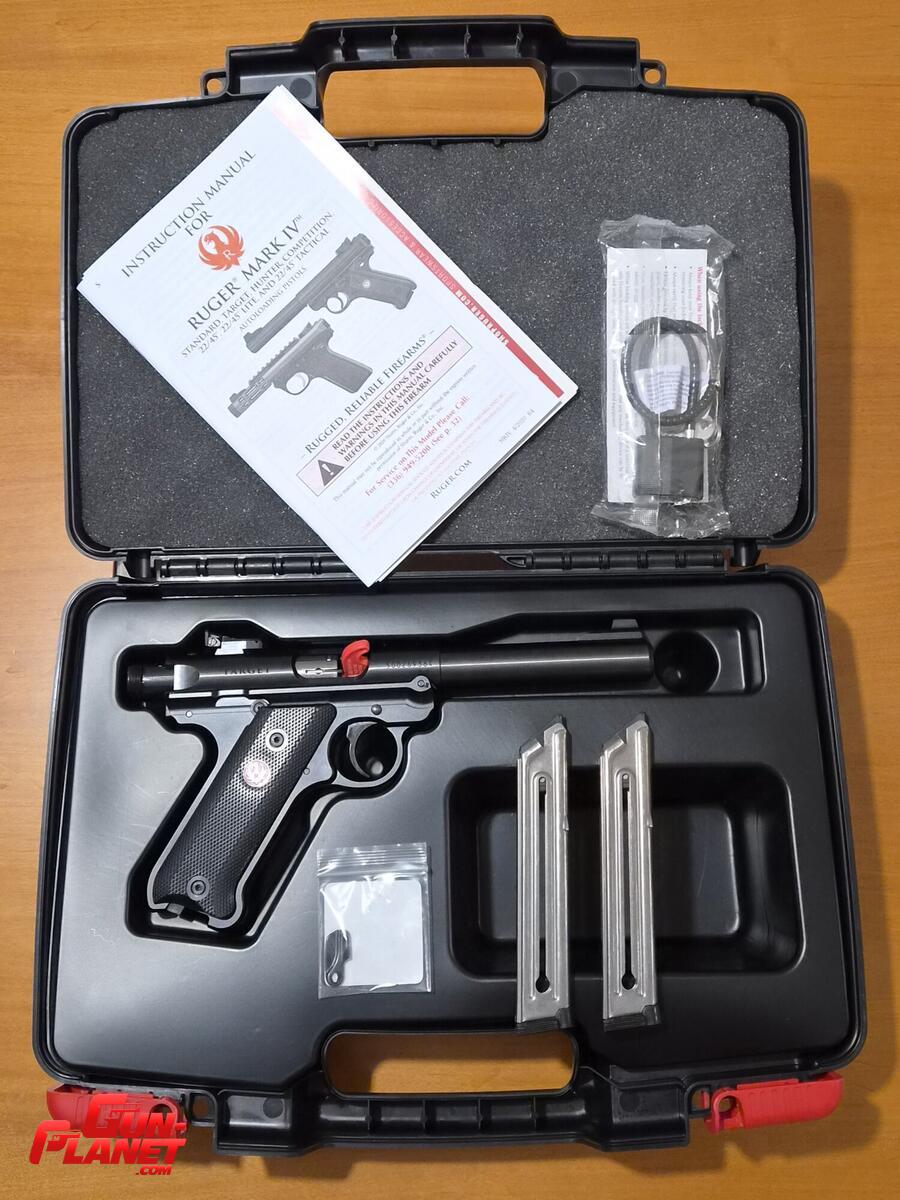 Ruger Mark IV Target frame de aluminio inmaculada