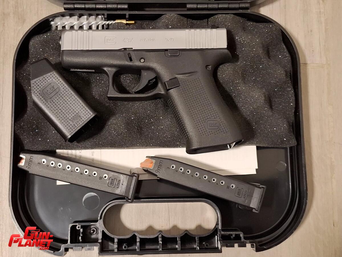 Glock 43X GEN 5 CAL 9X19MM