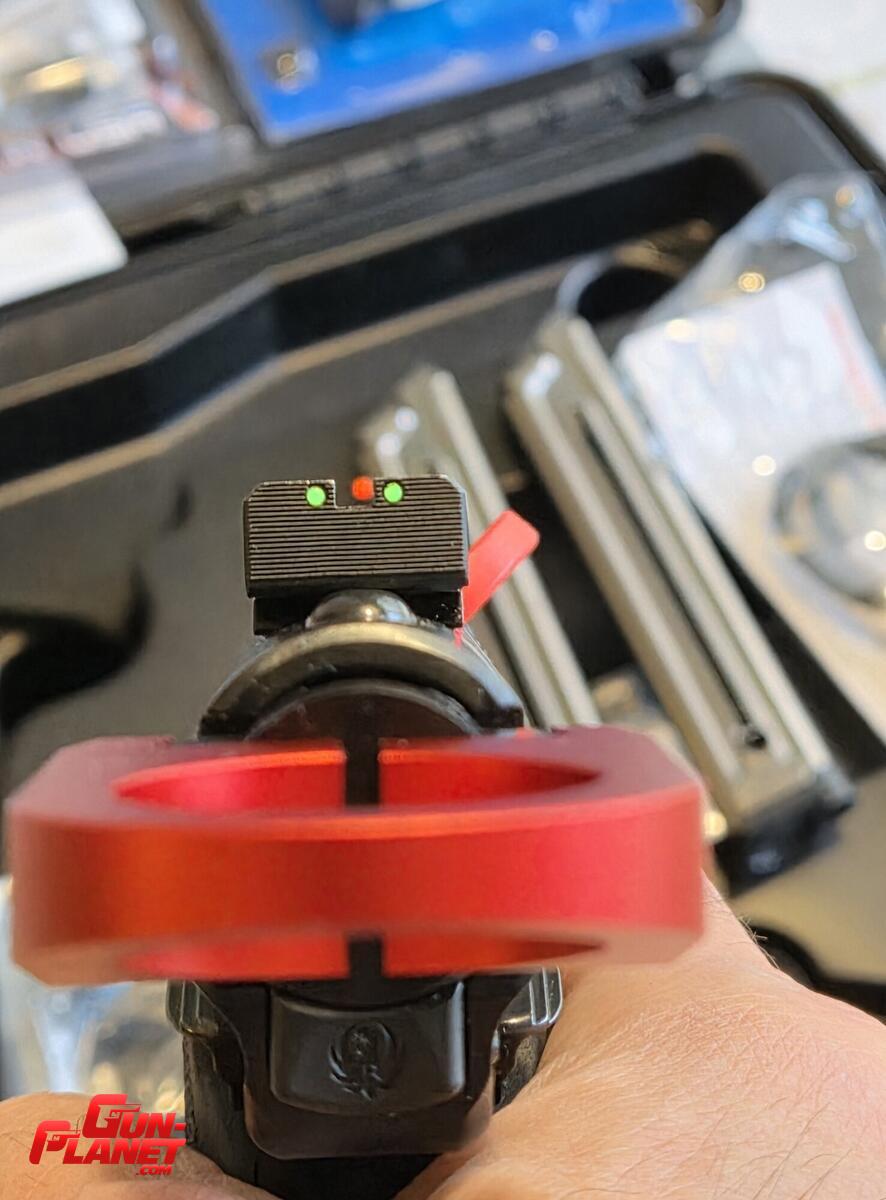 Ruger MARK IV / GATILLO APEX / CACHAS HOGUE / MIRAS FIBRA
