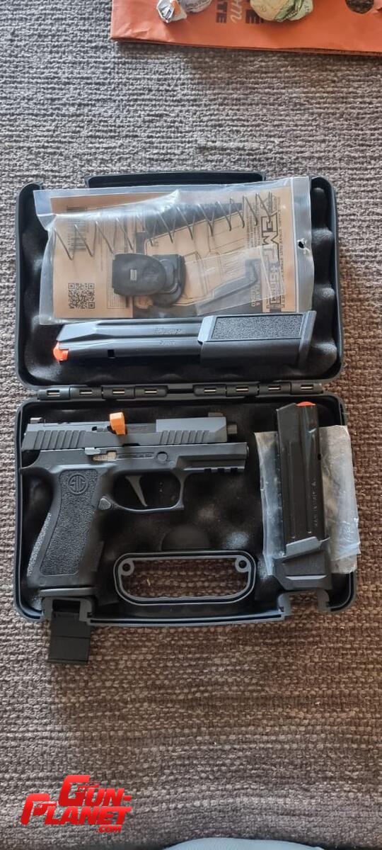 Sig Sauer Modelo 2024 p320 x compact - 9mm bxr3p-r2 optic ready