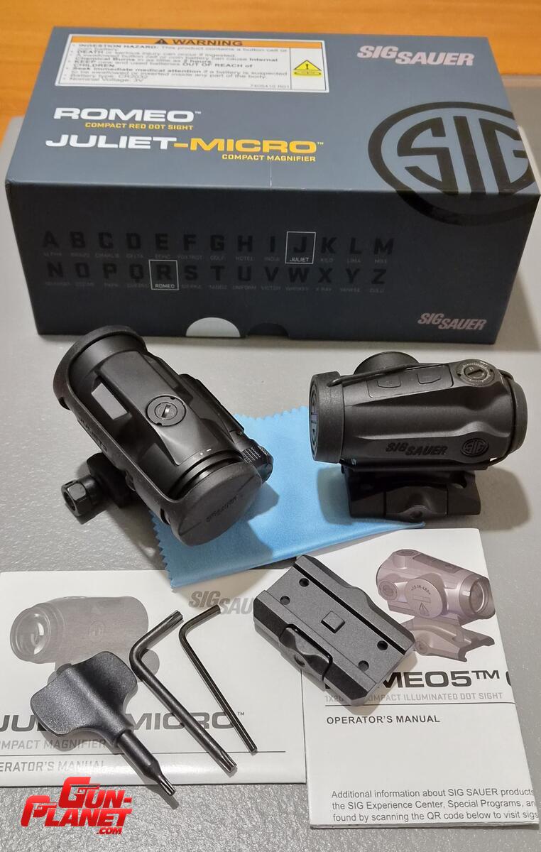 Sig Sauer Combo Romeo 5 gen 2 + Magnificador Juliete micro NUEVOS EN CAJA  
