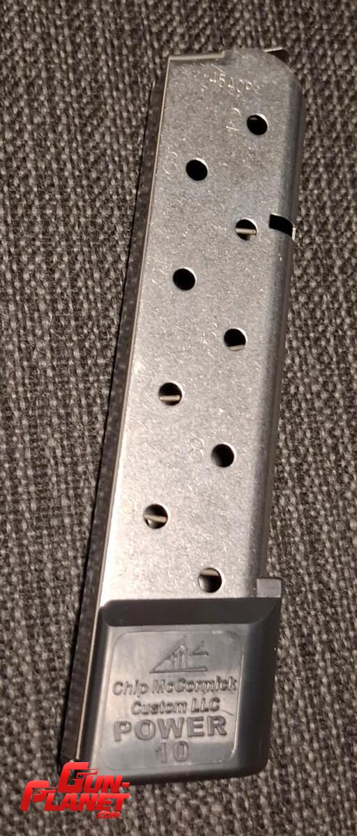  - Lote de 4 cargadores de 10 tiros para 1911 45 ACP (x4) Chip McCormick Power Mag full size10 