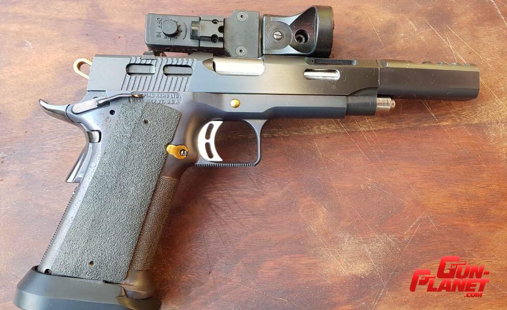 Caspian 9mm de open mayor y 38 super con CUIM