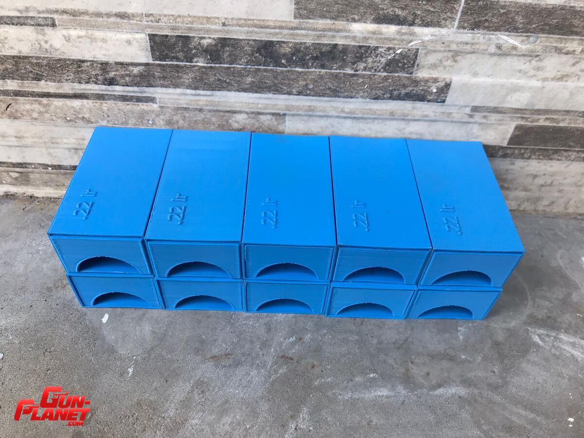  Caja porta municiones cal 22lr