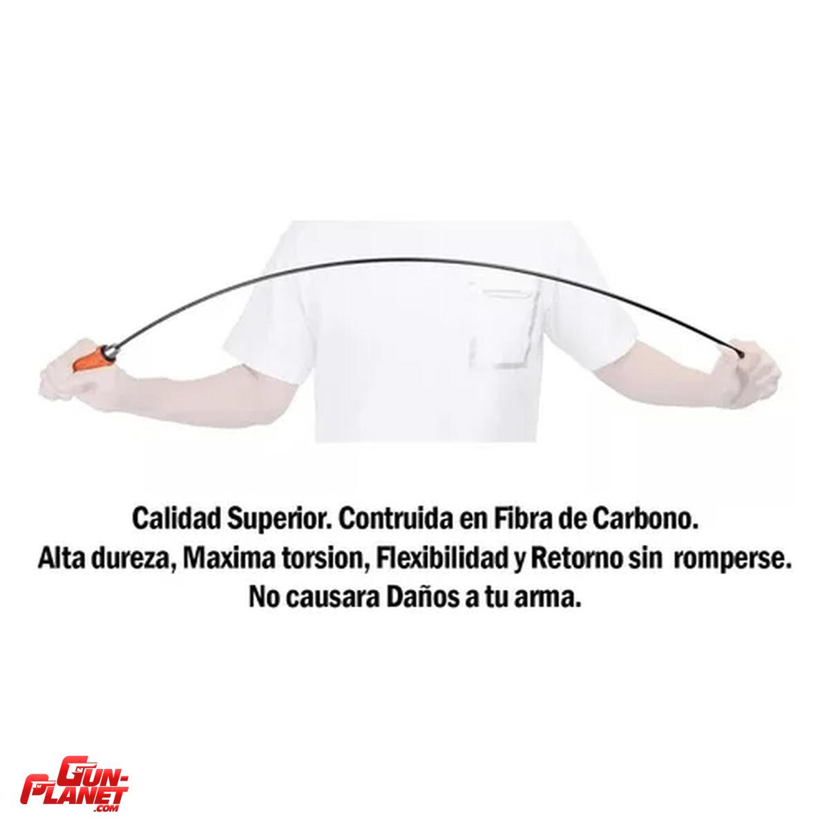  Baqueta de Limpieza Fibra Carbono Raiseek 36 pulgadas