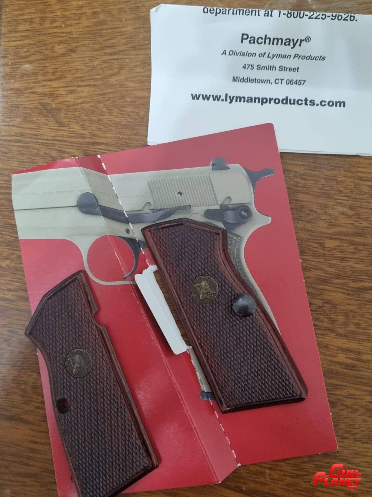 Pachmayr Cachas para Browning Hi Power Rosewood